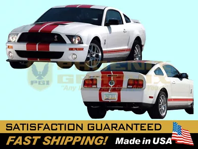 Compatible With 2007 2008 2009 Mustang SHELBY GT500 Style Lemans Stripe 23.2  • $495