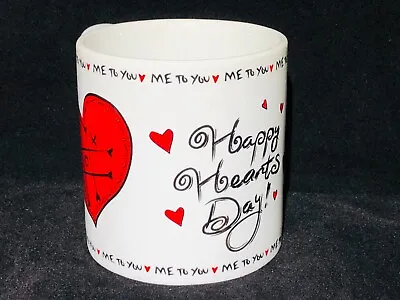£7.18 • Buy Vintage~Happy Hearts Day~Me To You  Large 16 Oz. Coffee Mug~ TB Toy Trading Co.