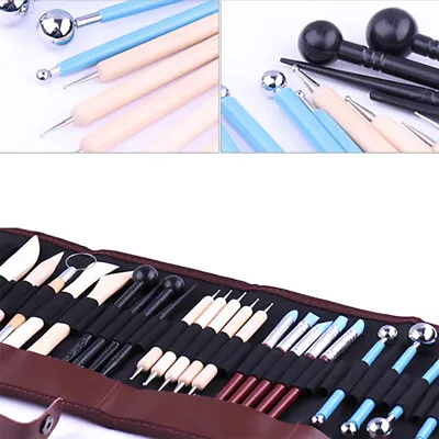 £14.79 • Buy 24PCS Carving Set Sculpting Pottery Clay Sculpture Modelling Ceramic Tools YE