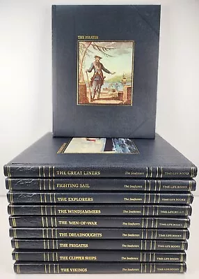 Time Life The Seafarers Hardcover Book Lot Of 10 Pirates Vikings Sailing History • $28.95