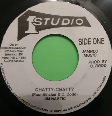 Studio One.chatty Chatty.version.jim Nastic • £11.95