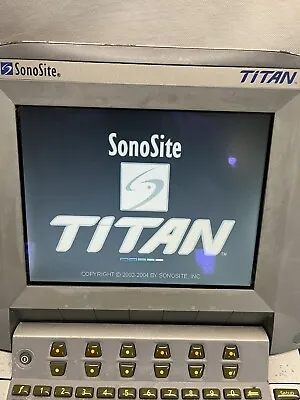 Sonosite Titan Portable Ultrasound System  Free Shipping ⭐️⭐️⭐️Read⭐️⭐️⭐️ • $585