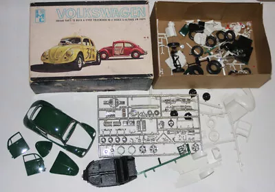 Vintage 1/25 Imc  Volkswagen Beetle Altered Gasser Kit For Parts Please Read • $35