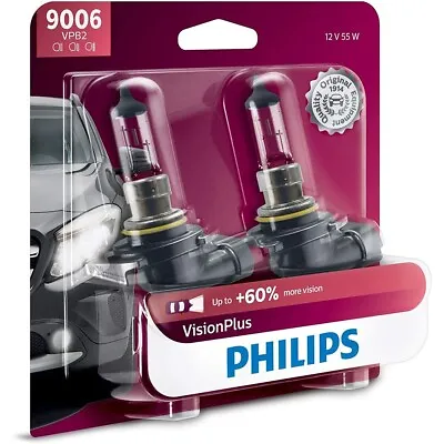 9006VPB2 Philips Set Of 2 Headlight Bulbs Lamps Driver & Passenger Side Pair • $31.90