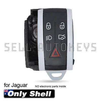 5 Buttons For Jaguar XK XKR XF XFR XF-R 2007-2013 Remote Car Key Shell Case Fob • $15.22