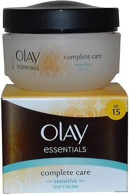 Olay Essentials Day Cream Complete Care 50ml For Sensitive Skin • £10.45