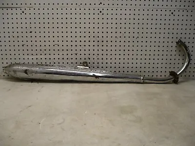 Honda 65 66 67 68 69 Cb160 Right Exhaust Pipe Header Muffler Oem • $74.99