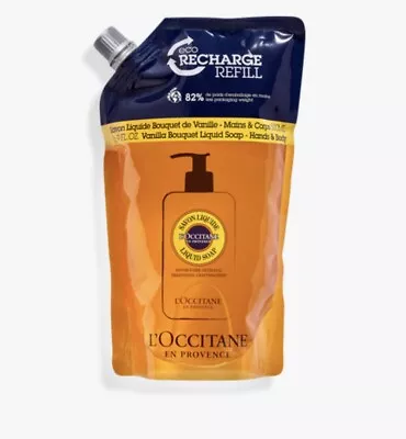 L’Occitane Shea Vanilla Bouquet Hands & Body Liquid Soap Refill 500ml • £16