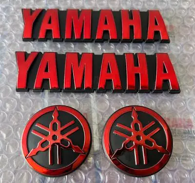 Fuel Gas Tank Fairing Fender Chromed Red Emblem Badge Sticker For Tmax Nmax Xmax • $11.94