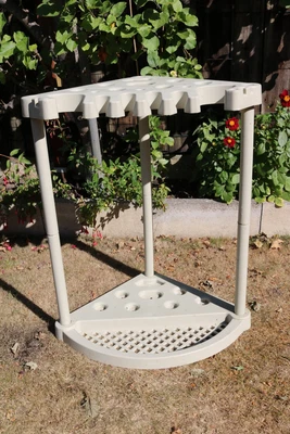 £8 • Buy CORNER TOOL STORAGE STATION RACK GARDEN SHED ORGANISE. Collection Only