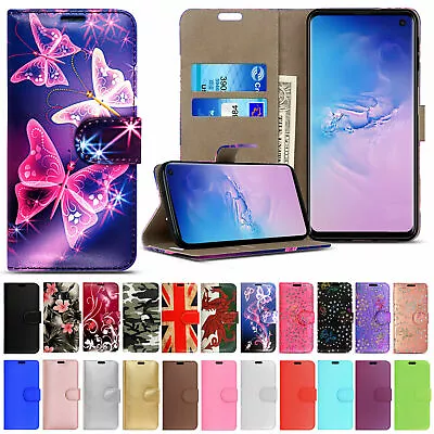 £1.90 • Buy Wallet Flip Case For Samsung Galaxy S20 FE S22 ULTRA S10 S8 Plus Leather Cover