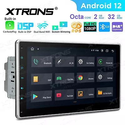 CAM+ Wireless CarPlay 4G Android 13 8-Core 7  Double DIN Car Stereo Radio BT SWC • $229.99