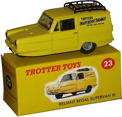 £29.99 • Buy Only Fools And Horses Diecast Trotter 3 Wheel Van In Dinky Toys Style Box Code3