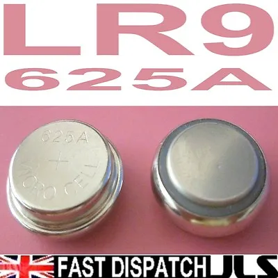 2 X LR9 PX625A V625 PX625 PX13 M20 1.5v Alkaline Batteries  • £2.89