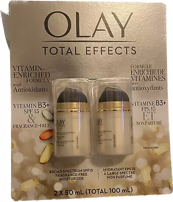 Olay Total Effects Vitamin Enriched Formula With Antioxidants (2 Pack) • $32.49