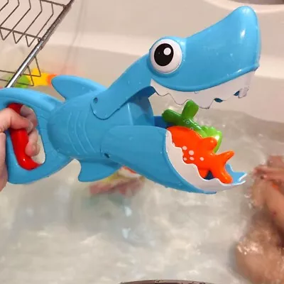 £7.79 • Buy Bathtub Baby Bath Toys Grabber Shark For Kids Girls & Boys Toddler Fish Toy