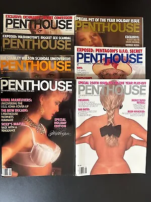 Penthouse Magazine - Various Issues From 1990 & 1991 • $6