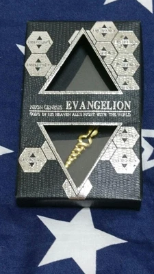 $97.01 • Buy Evangelion Spear Of Eva Longinus Silver Necklace From JAPAN