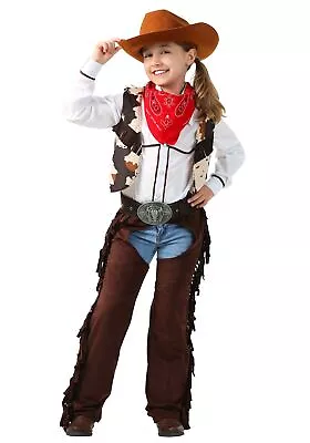 Child Cowgirl Chaps Costume • $51.98