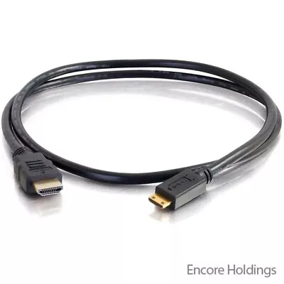 C2G 10ft 4K HDMI To HDMI Mini Cable With Ethernet - High Speed - 757120506201 • $14.56