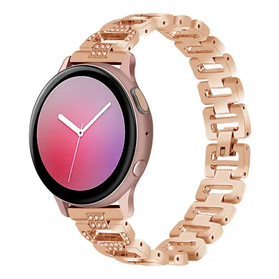 Metal Link Bracelet Band Strap For Samsung Galaxy Watch 6 5 4 3 Active2 42/46mm • $11.49