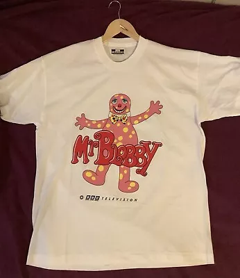 Vintage Mr Blobby  White XL T Shirt BBC Television. • £19.99