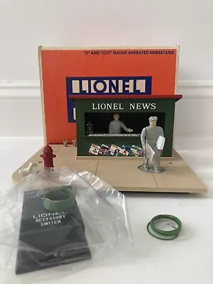 NEW! 1982 LIONEL 6-2308 Animated Newstand O Gauge Original Box & Paperwork MINT • $64.95