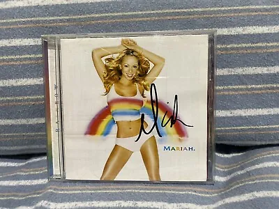 $56.74 • Buy Mariah Carey SIGNED Autographed Rainbow CD Album