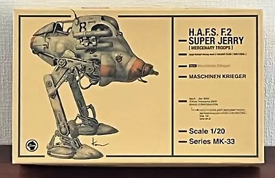 WAVE Ma.K  H.A.F.S. F.2 Super Jerry MK-33 SF3D 1/20 Model Kit Maschinen Krieger • $170