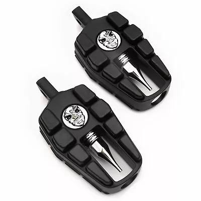 $39.99 • Buy Adjustable Foot Pegs Black For Harley Davidson VRSCB V-Rod 2004-2005