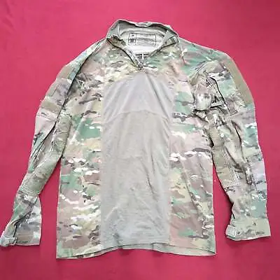 Large OCP Multicam 1/4 Zip Type II Massif Combat Shirt Used (cso3-FEB66) • $32.99