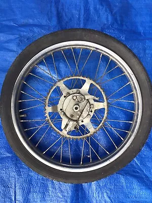 1978 Motobecane Mobylette Moped Rear Wheel W/ Sprockets • $120