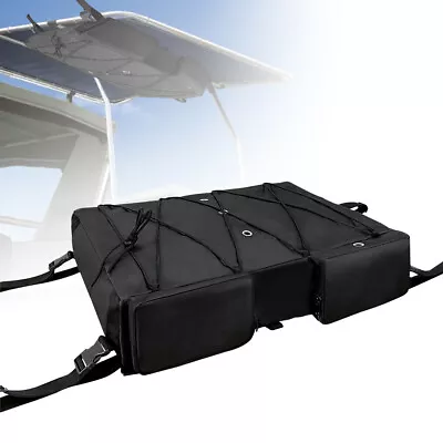 Waterproof Boat T-Top Storage Bag Overhead T-Bag Holds 4 Type II Life Jackets • $41.99