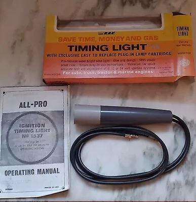 NEW Vintage NOS RAC Timing Light No 1537 Made In The USA Rite Autotronics • $49.99