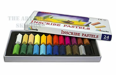 Inscribe / Mungyo Artist's Soft Pastels Box Set - 24 32 48 Or 64 Colours  • £8.99