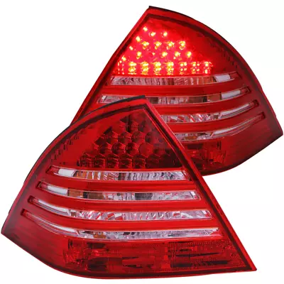 ANZO 221151 TAIL Light Set FITS 2001 2004 Mercedes Benz C Class W203 Taillights • $154.95