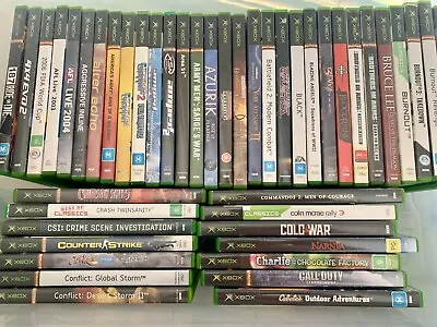 Over 200 Unique PAL Microsoft Original Xbox Games: Multi Game Discount • $14.50