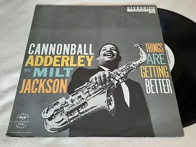 Cannonball Adderley THINGS ARE GETTING BETTER LP **VG++ Vinyl** Milt Jackson  • £19.99