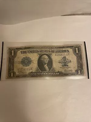 1923 Us Banknote One Dollar Silver Certificate Circulated Note A18941112e • $99