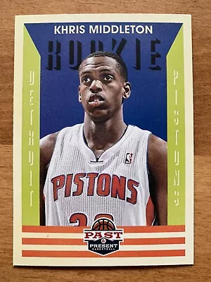 KHRIS MIDDLETON 2012-13 Panini Past & Present ROOKIE RC #178! Pistons Bucks • $2.99