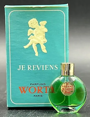 Vintage 1990s Je Reviens By Worth Micro Mini France Perfume Travel 1.4ml .05floz • $20
