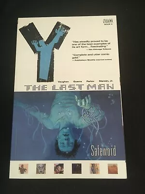 Y: THE LAST MAN Vol. 4: SAFEWORD Trade Paperback • $5