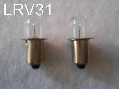 (2) 6 VOLT / 4 D CELL Lantern Flashlight Bulbs - 4.8 V Volts / 0.75A • $7.25