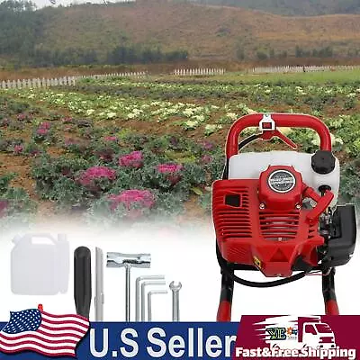 52cc 2-Stroke Gasoline Gas One Man Post Hole Digger Earth Auger Machine 2hp A1 • $113.79