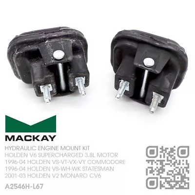 Mackay Engine Mounts V6 Supercharged 3.8l Holden Vs-vt-vx-vy Commodore/v2 Monaro • $139