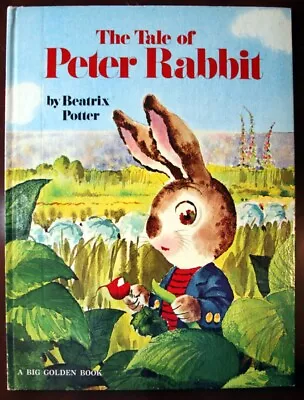 The Tale Of Peter Rabbit By Beatrix Potter 1974 Big Golden Book #10486 Vintage • $8.99