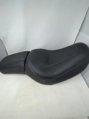 KEEPDSGN 3-Spring Solo Seat For Dyna / Sportster / Chopper - Leather, Water-Resistant, Detachable