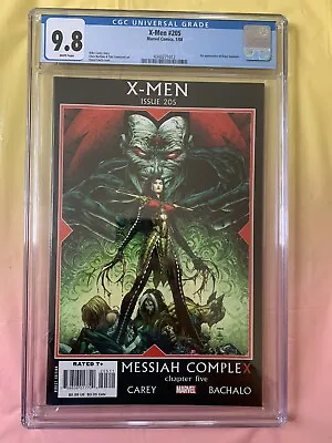 X-Men #205 Finch 1st Printing CGC 9.8 2007 First Hope Summers Cameo • $225