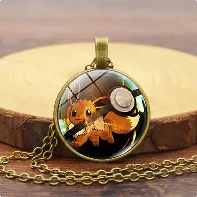 £3.99 • Buy Pokemon Bronze Necklace Pendant Jewellery Accessories - Eevee