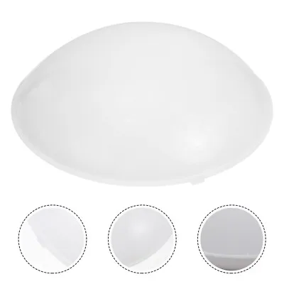 2 Pcs Mushroom Lamp Shade Plastic Lamp Shade Cover Ceiling Light Accessories • £10.28